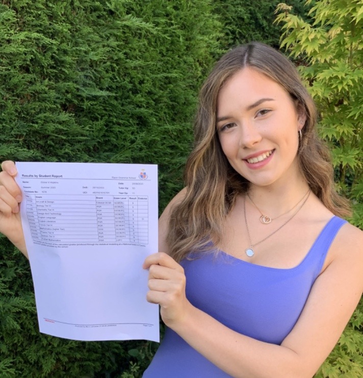 Eloise H GCSE results