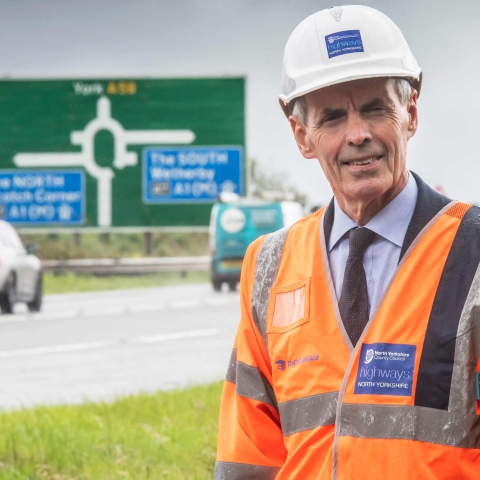 County Councillor Don Mackenzie, Executive Member for Access and Member for Harrogate Saltergate