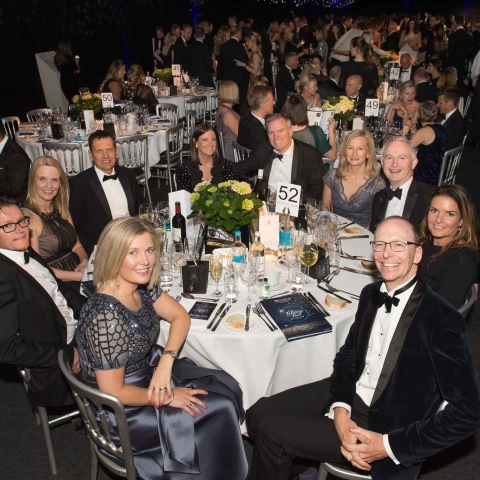 Guests at last year’s Glitter Ball, which takes place as an online event in 2020