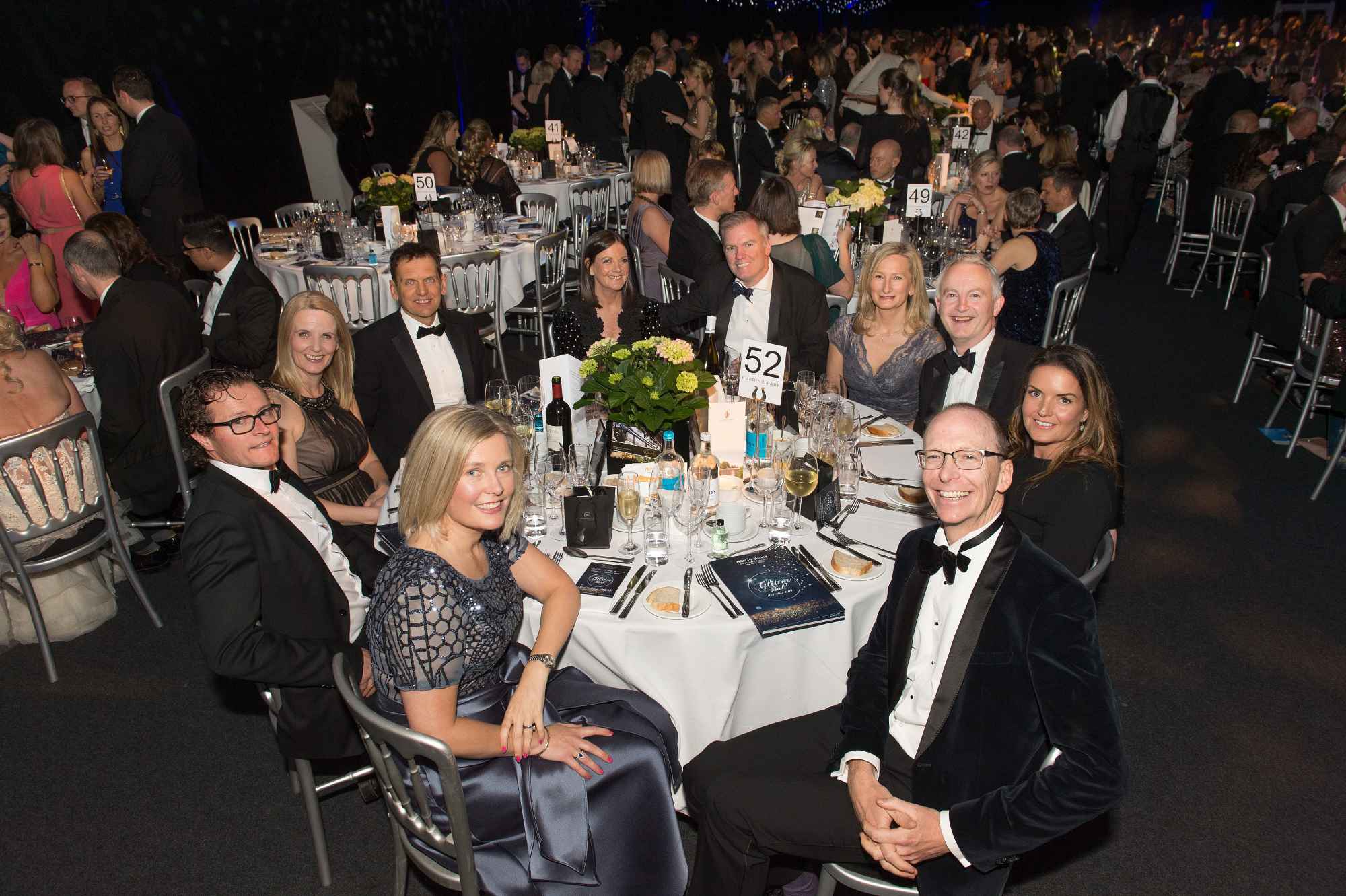 Guests at last year’s Glitter Ball, which takes place as an online event in 2020
