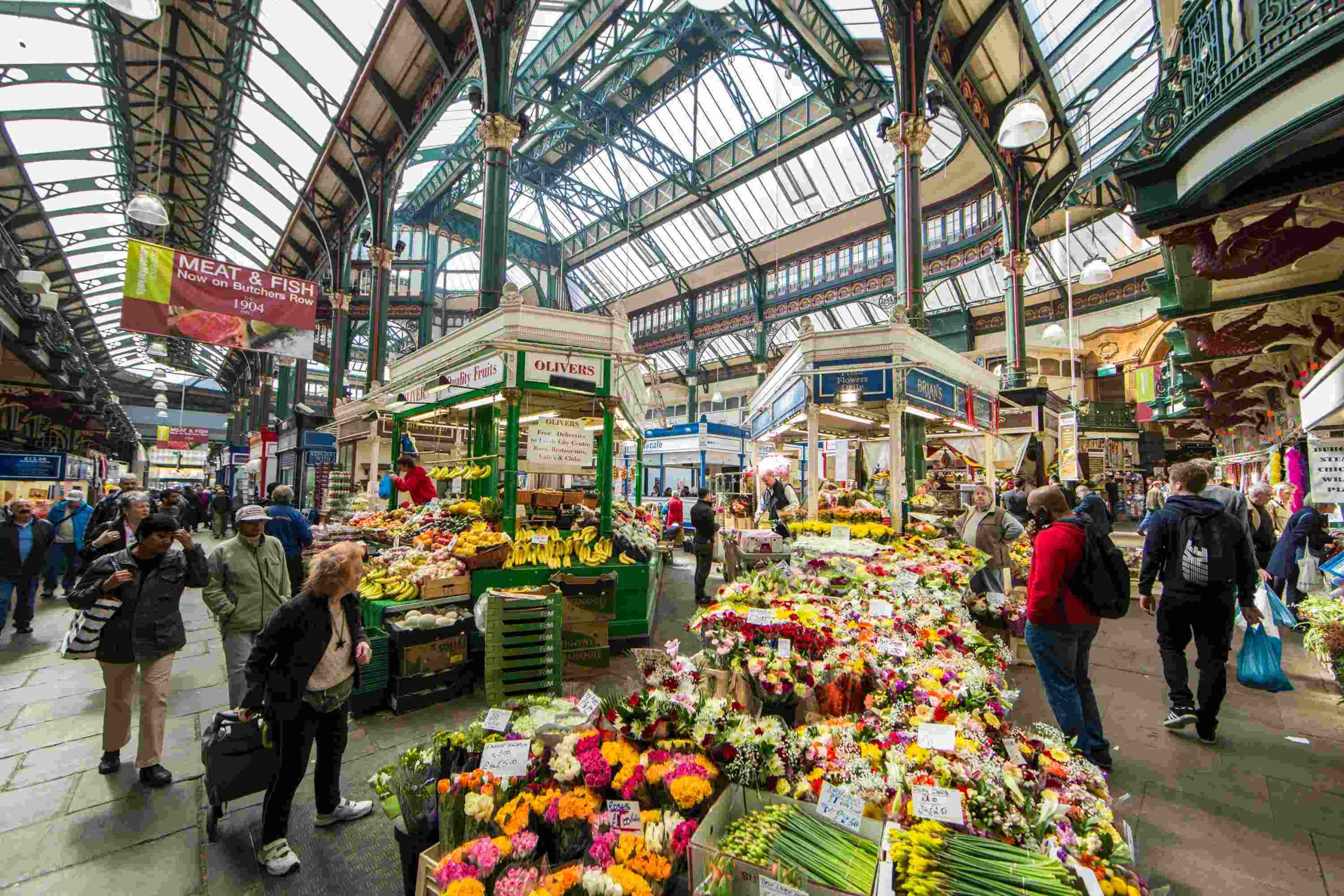 Kirkgate Market, Leeds - credit Leeds City Council