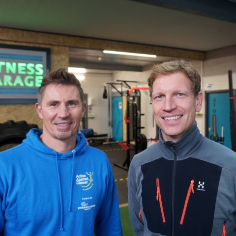 Harrogate gym owners Andy Gardner and Steve Henwood