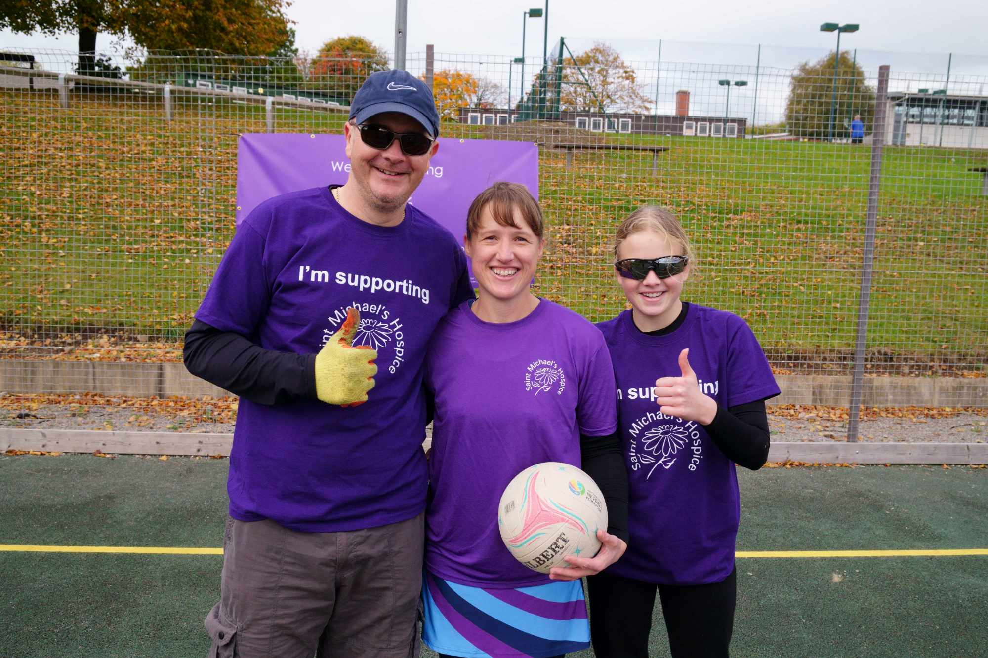 Netball World Guinness Record attempt knaresborough