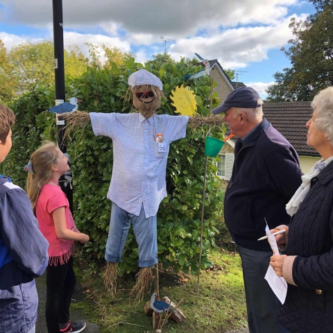 Scarecrows raise over £1400 for the Harrogate and District Food Bank