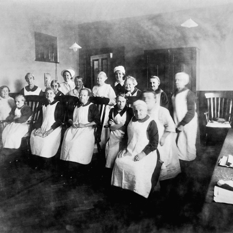 Ripon Union Workhouse female inmates