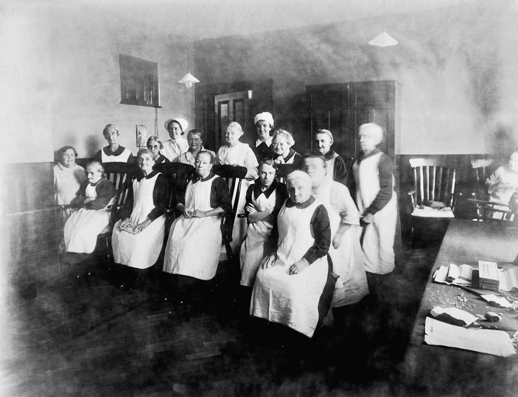 Ripon Union Workhouse female inmates