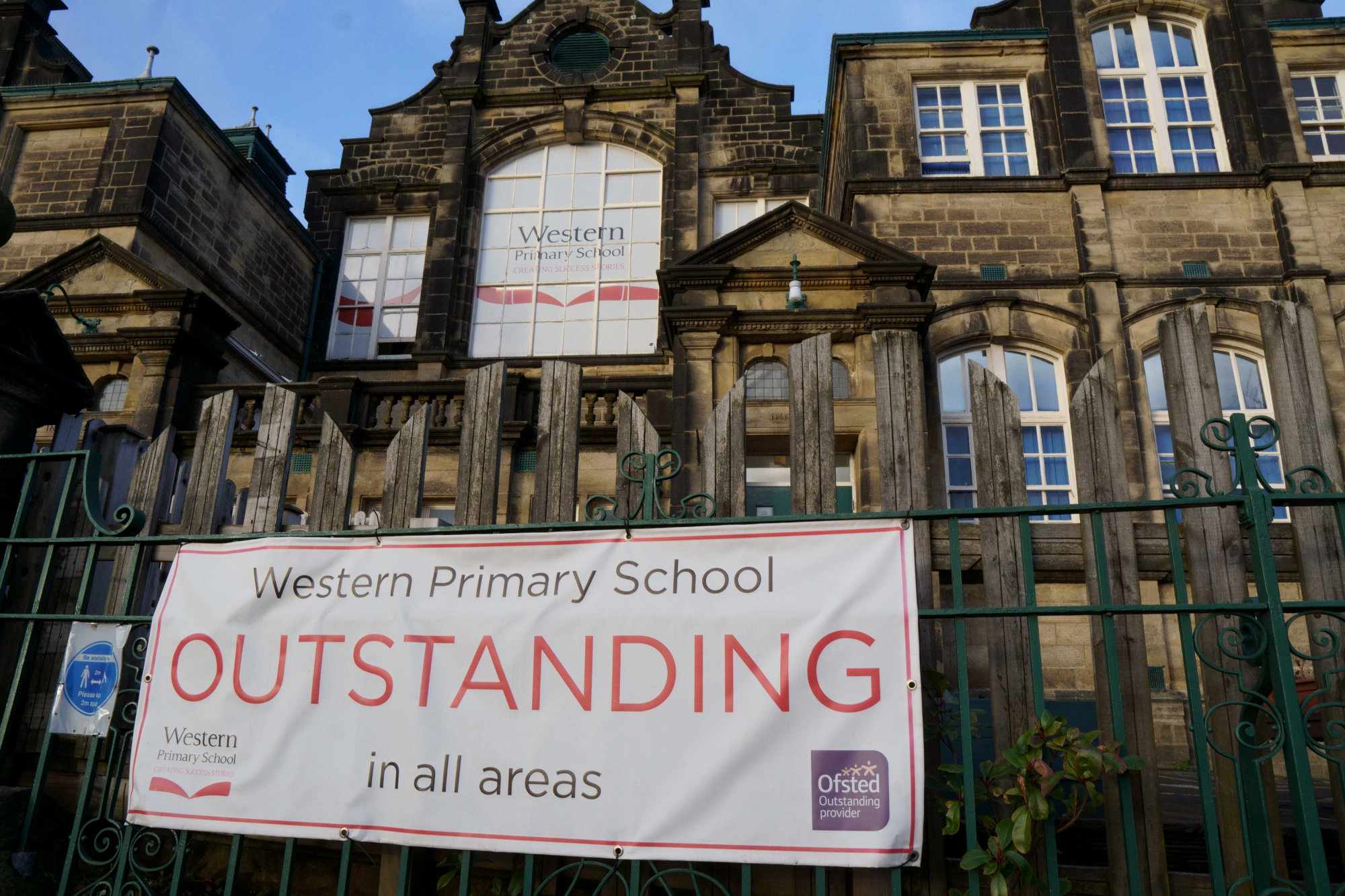 Western Primary School on Cold Bath Road in Harrogate