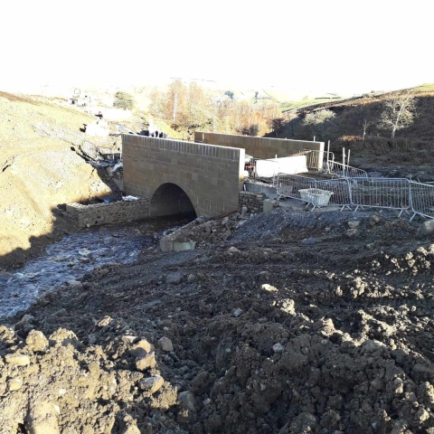 Cogden South bridge, on the C106 near Grinton Moor