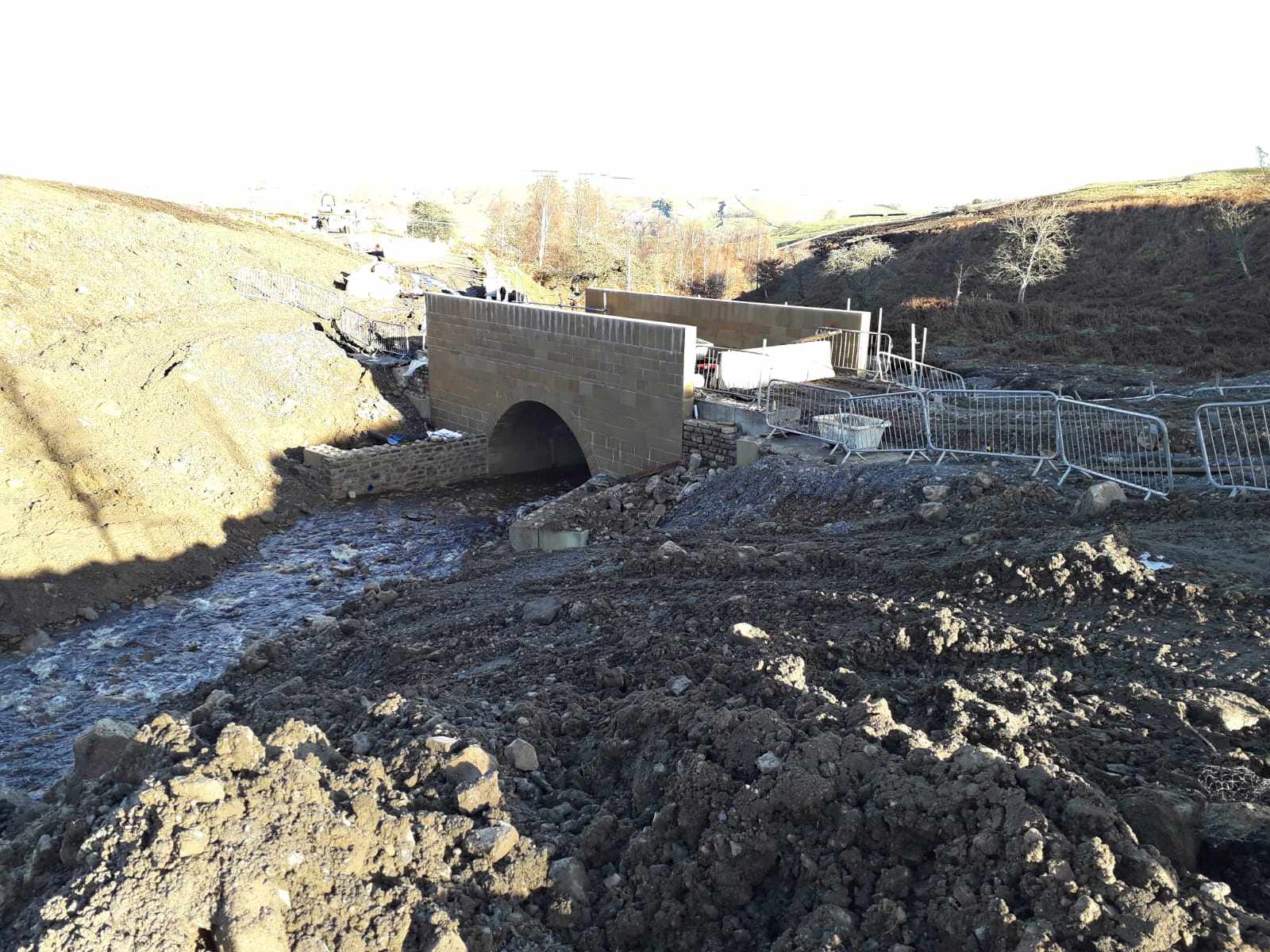 Cogden South bridge, on the C106 near Grinton Moor