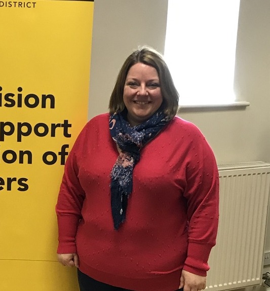 Tanya Stimpson, director of Vision Support Harrogate District