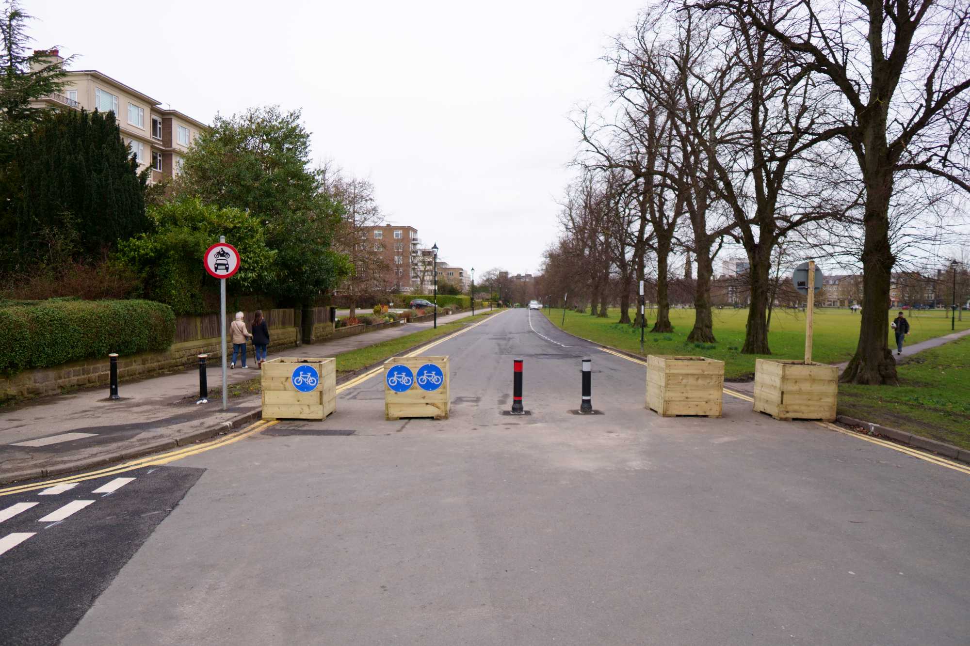 Barriers on Beech Grove, Harrogate