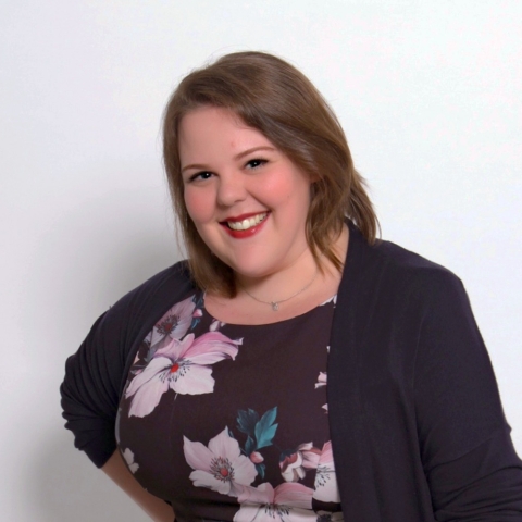 Carys Duckworth as Hotel Sales Manager. Crown Hotel Harrogate