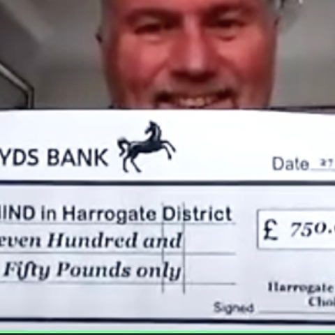 Mike Gibbs, Chair of MIND in Harrogate District