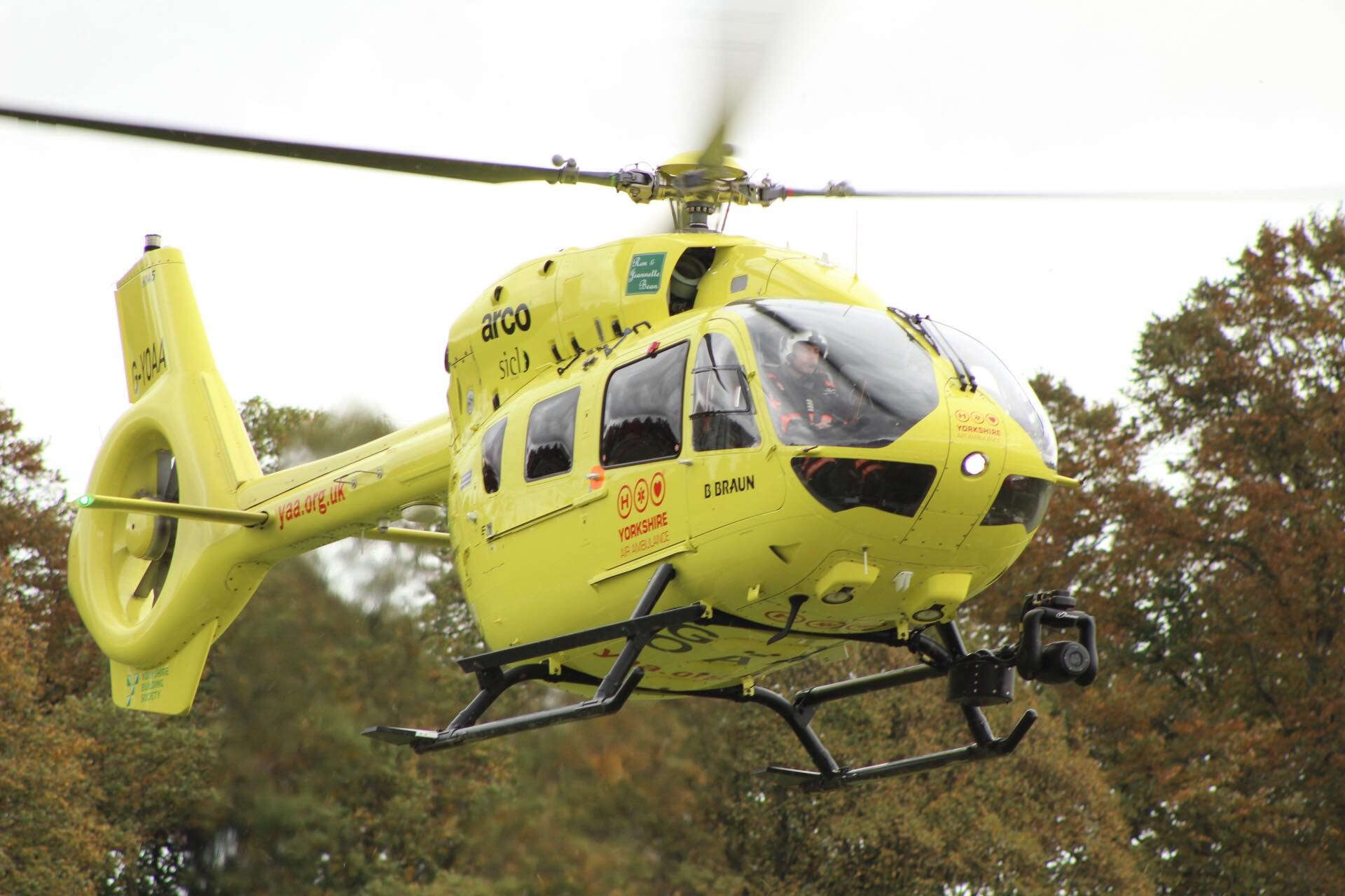 Heli – Air ambulance to the rescue