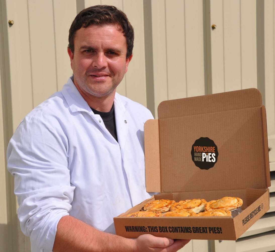 Chief Pie Maker, James Sturdy - Reinventing the pie eating experience with quality sourced ingredients