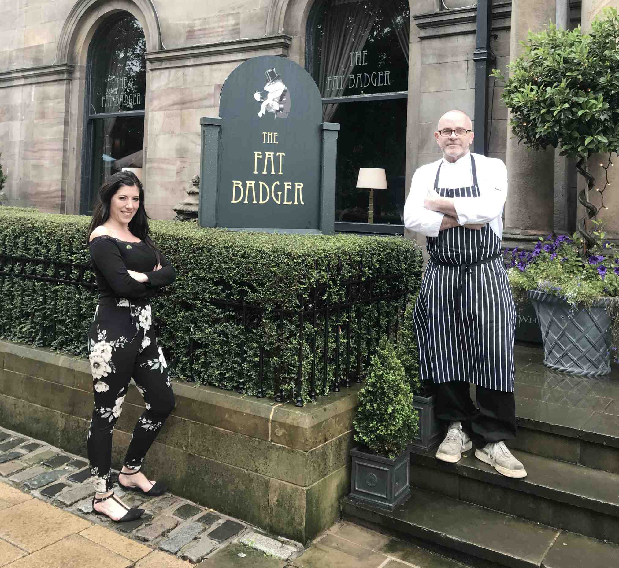 Lisa Tait, Restaurant Manager and Richard Ferebee, Head Chef