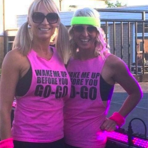 https://heavenandhellfitness.com/ l-r Claire Eccles, Louise Annat