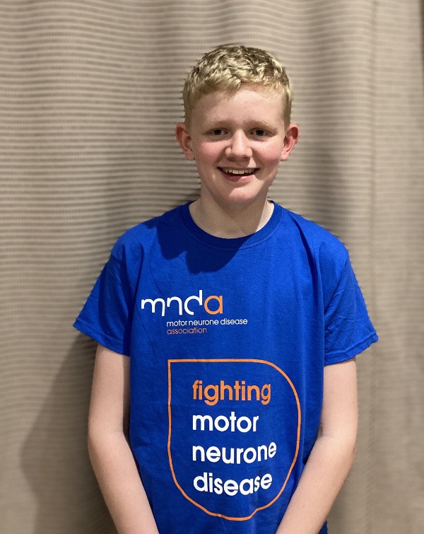 Rossett School student Callum Handley is aiming to run 100km in a month to raise money for the Motor Neurone Disease Association