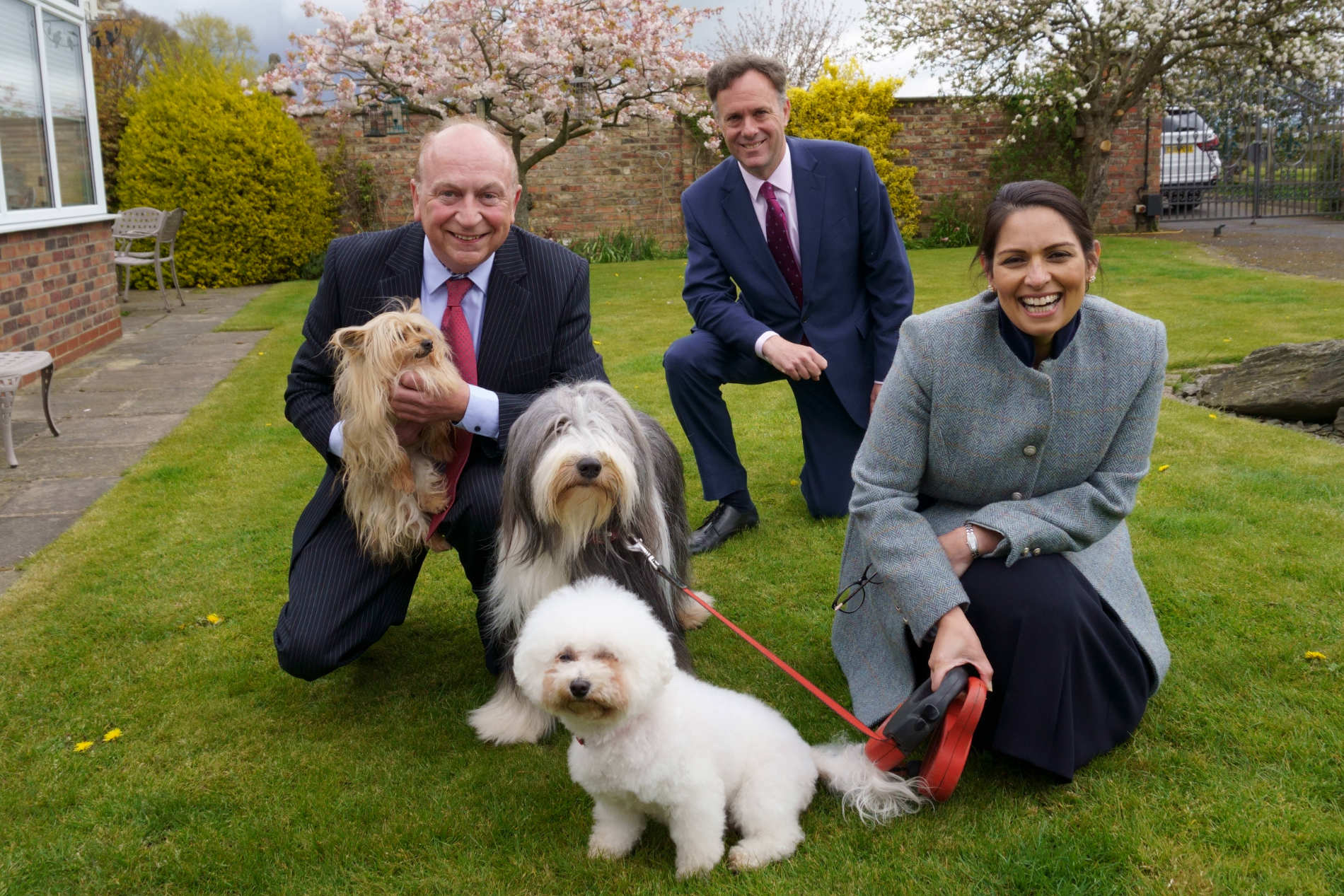 Philip Allot, Julian Sturdy and Priti Patel