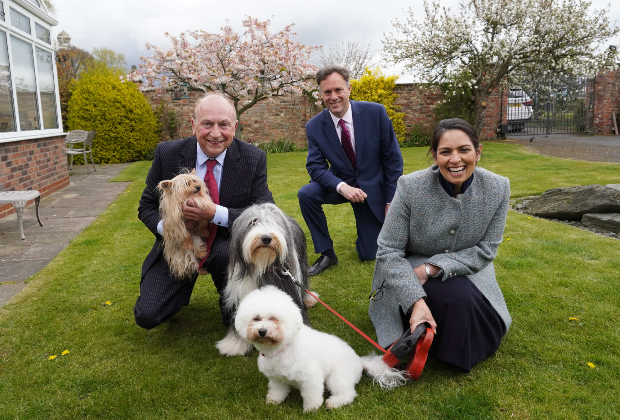 Philip Allot, Julian Sturdy and Priti Patel