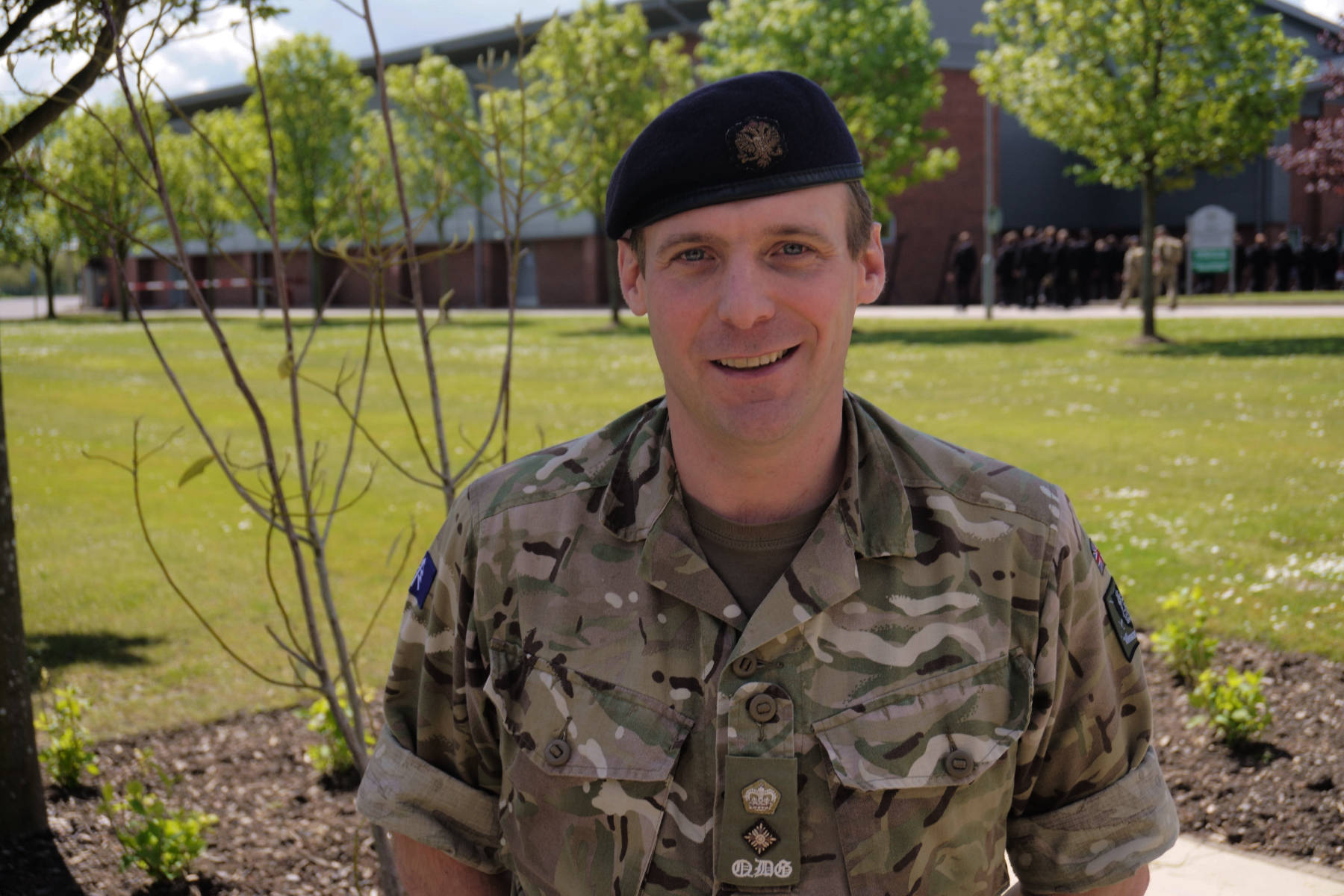 Lieutenant Colonel Simon Farebrother MC, Commanding Officer (CO) of the AFC