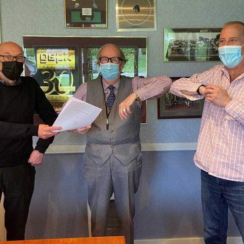 Managing Director of GSPK Circuits, Steve Lloyd. Head of the GSPK group, Graham Keddie. Managing Director of GSPK Design, Paul Marsh