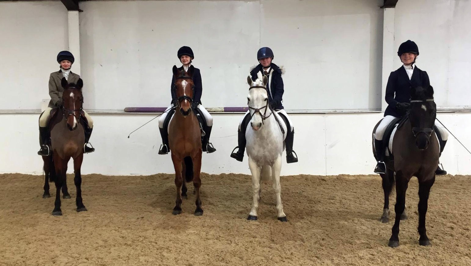 Emily Gaskell, Beth Harrison, Becky Weston, Megan Harrison
