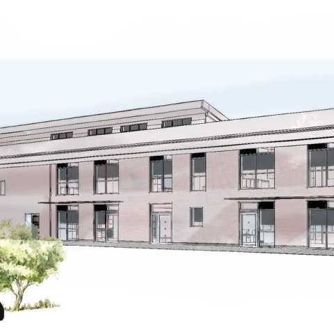 artist’s impression of the new school planned for Knaresborough