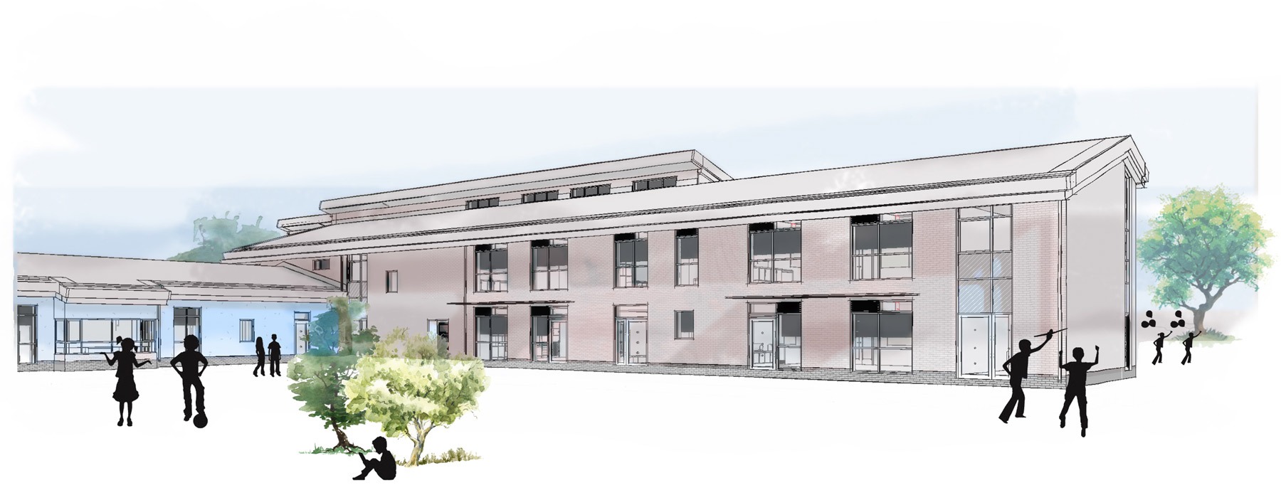 artist’s impression of the new school planned for Knaresborough