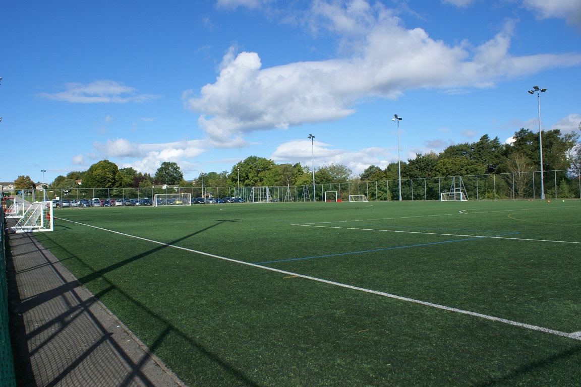 3G artificial pitch at Rossett Sports Centre