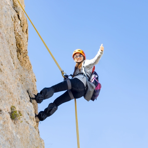 Take the plunge and abseil down the Cow and Calf to raise money for Martin House