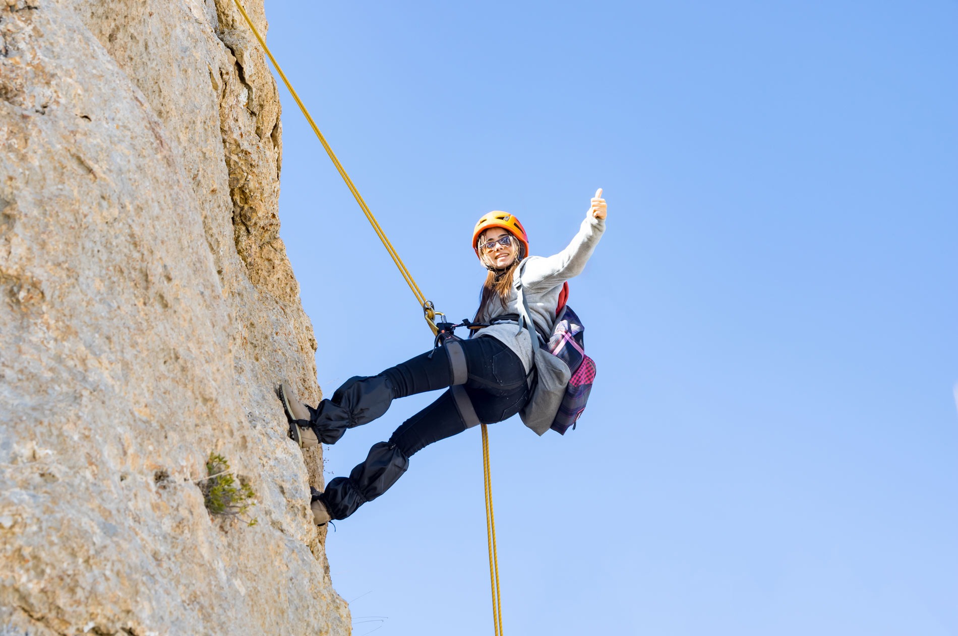 Take the plunge and abseil down the Cow and Calf to raise money for Martin House