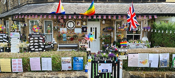 'Wild, Crazy, Let's Talk Mental Health' Garden open to the public.