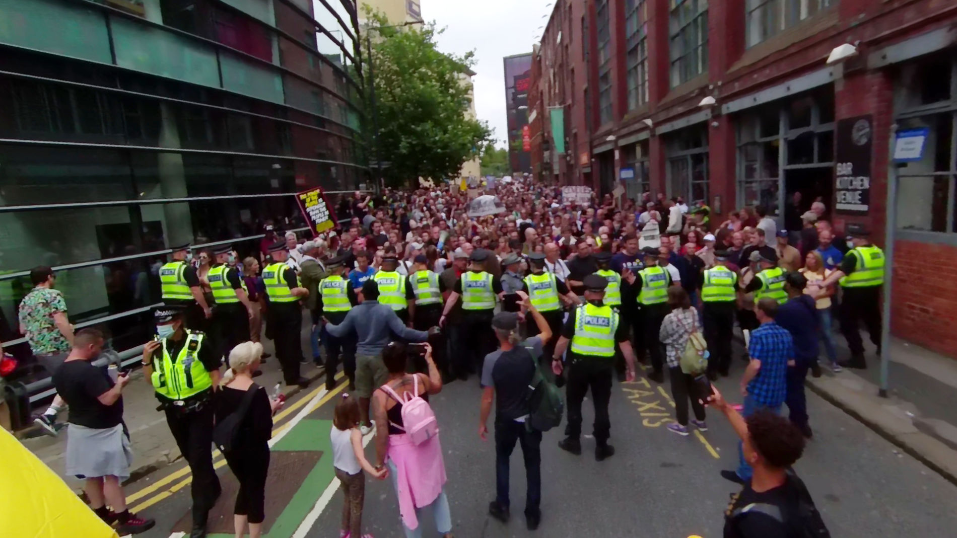 freedom parade leeds 24 july 21