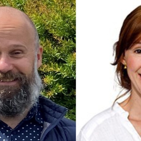 Scriven Park Libdem candidates: Knaresborough Town Council Ward, Andy Bell and Harrogate District Ward, Hannah Gostlow