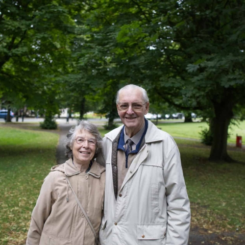Beryl and Brian Dunsby - Harrogate Christmas Market