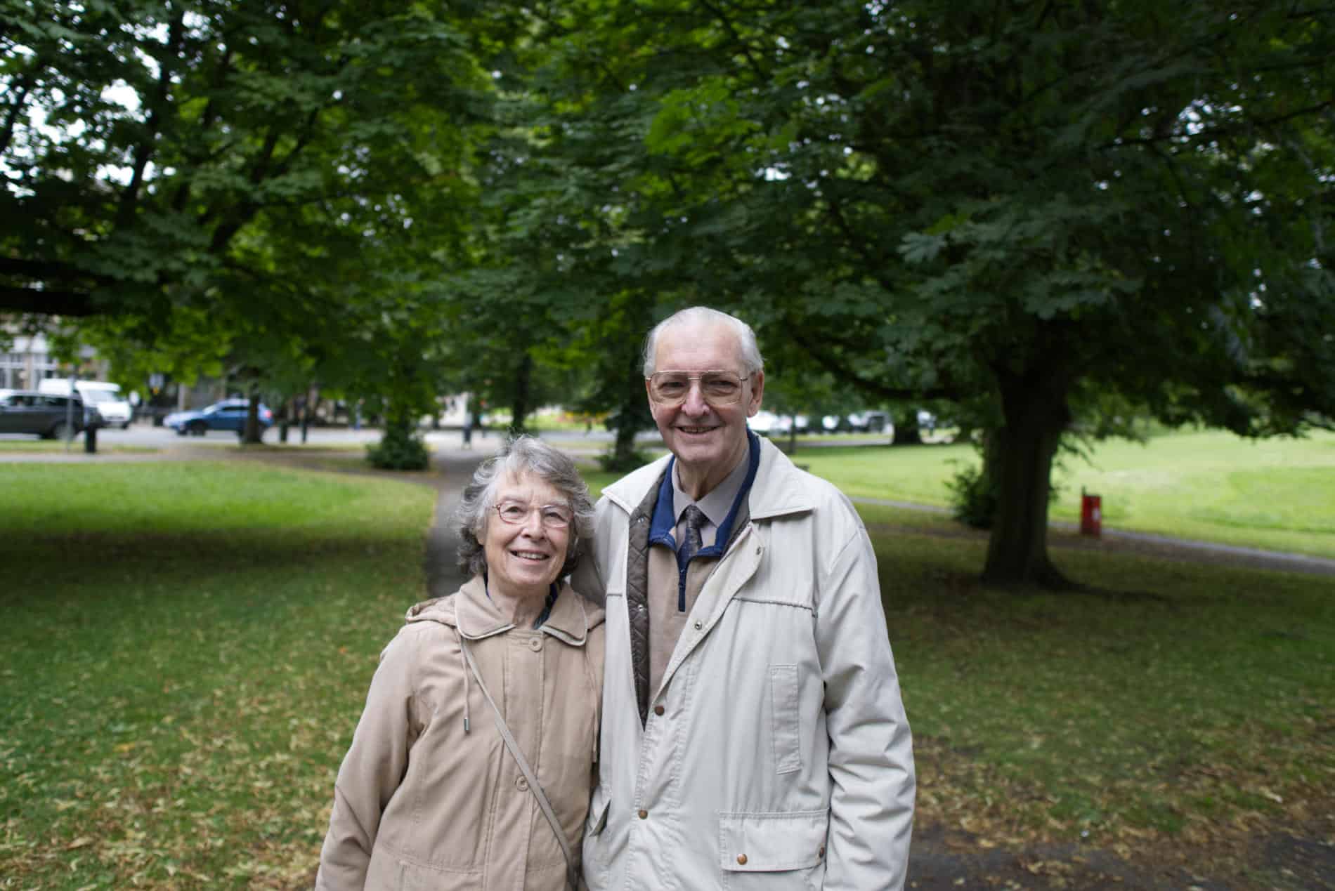 Beryl and Brian Dunsby - Harrogate Christmas Market