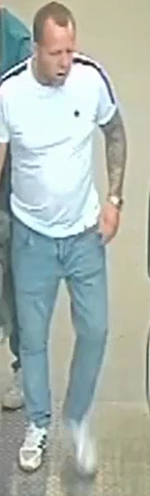 Officers believe the man in the image may have information which could help their investigation