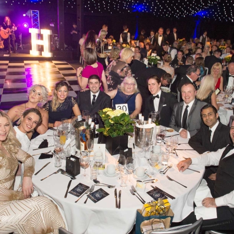 Guests enjoying the 2019 Martin House Glitter Ball