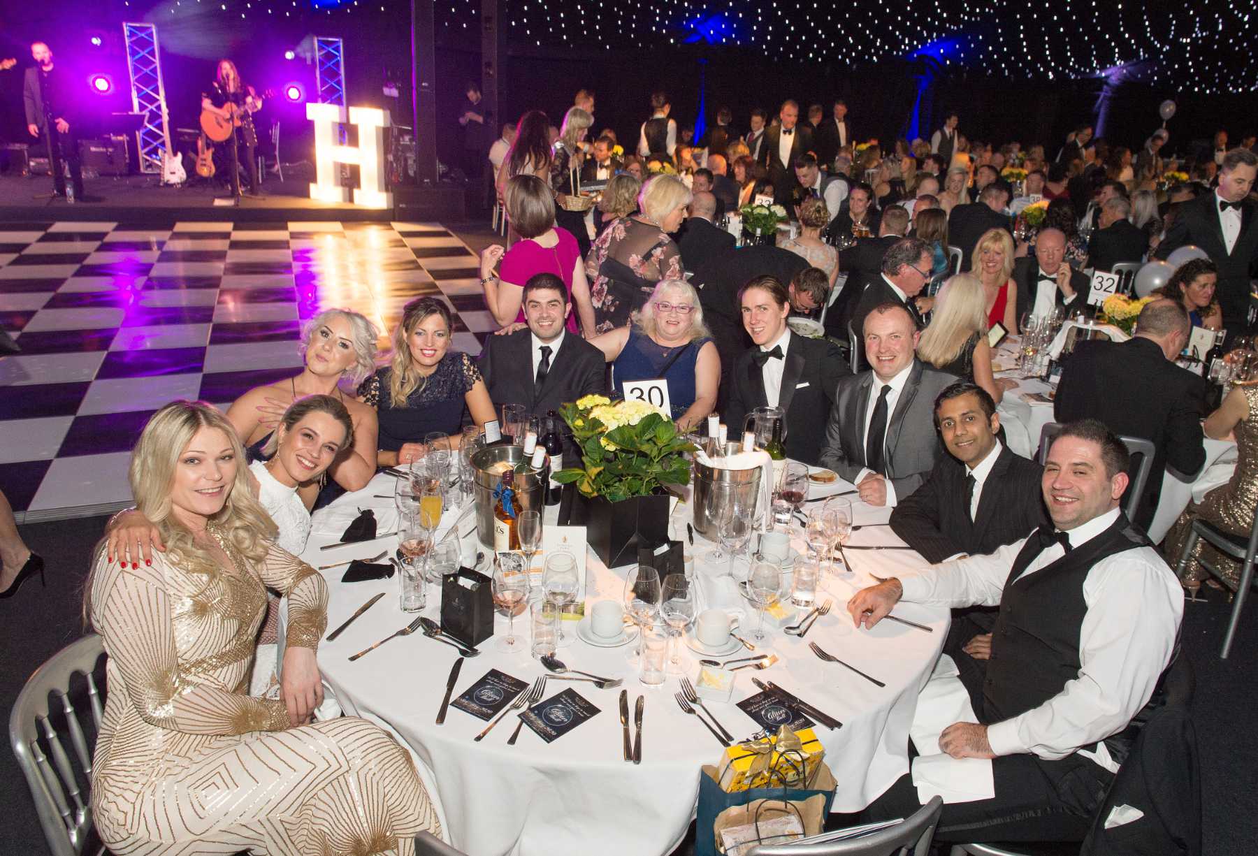 Guests enjoying the 2019 Martin House Glitter Ball