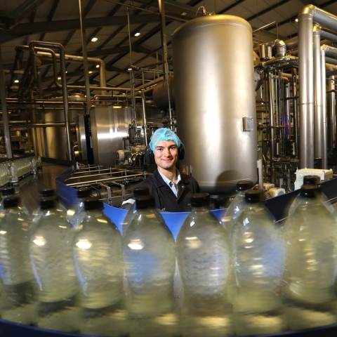Matt Firth from Harrogate Spring Water