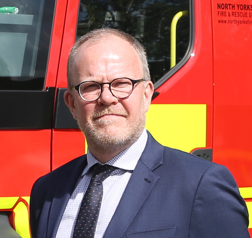 Chief Executive of the Office of the North Yorkshire Police, Fire and Crime Commissioner Simon Dennis
