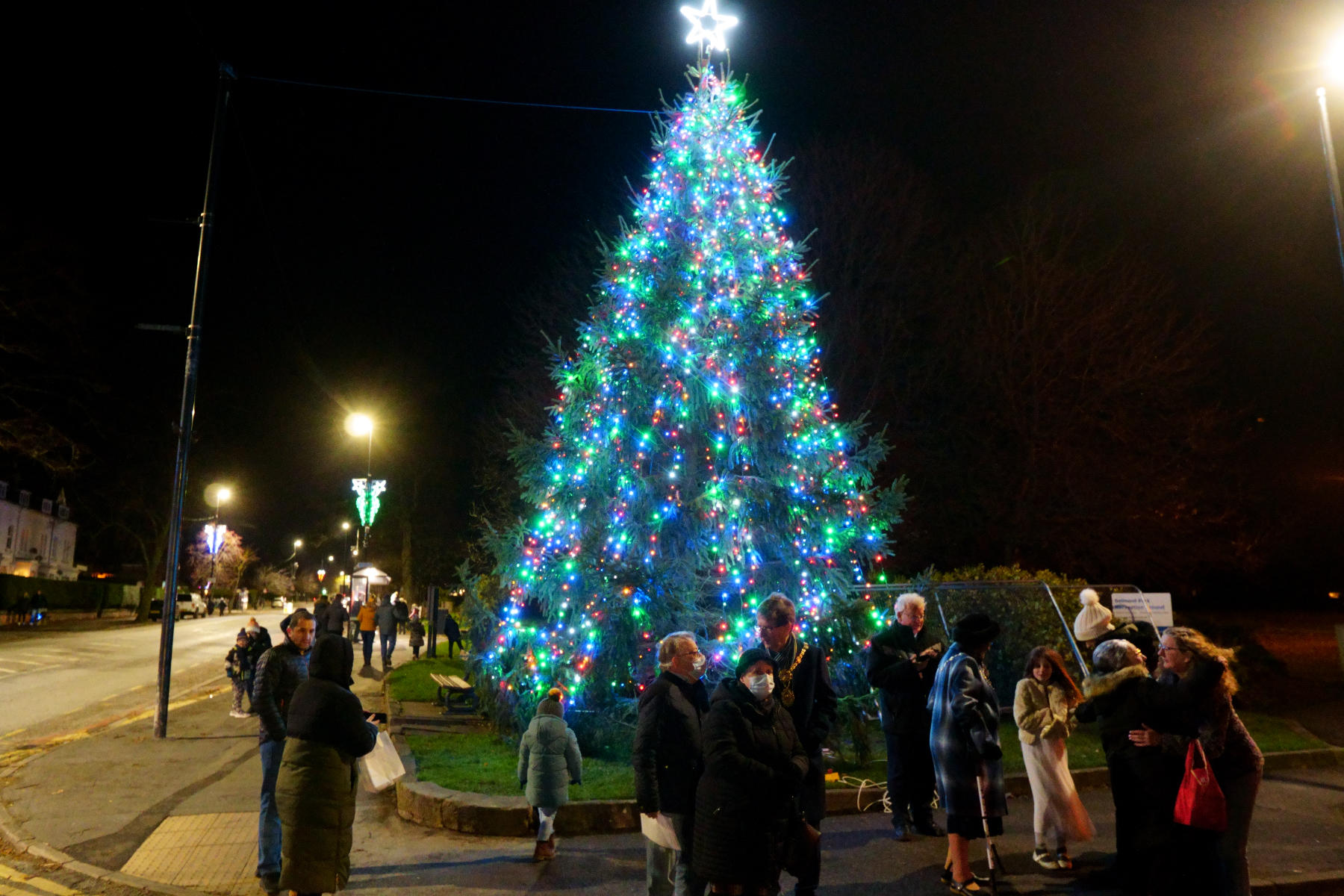 Starbeck, Harrogate, Christmas Lights Switch-on - 27 Nov 2021