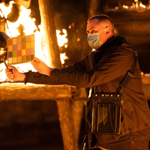 Behind the scenes. Filming The Witcher at Fountains Abbey