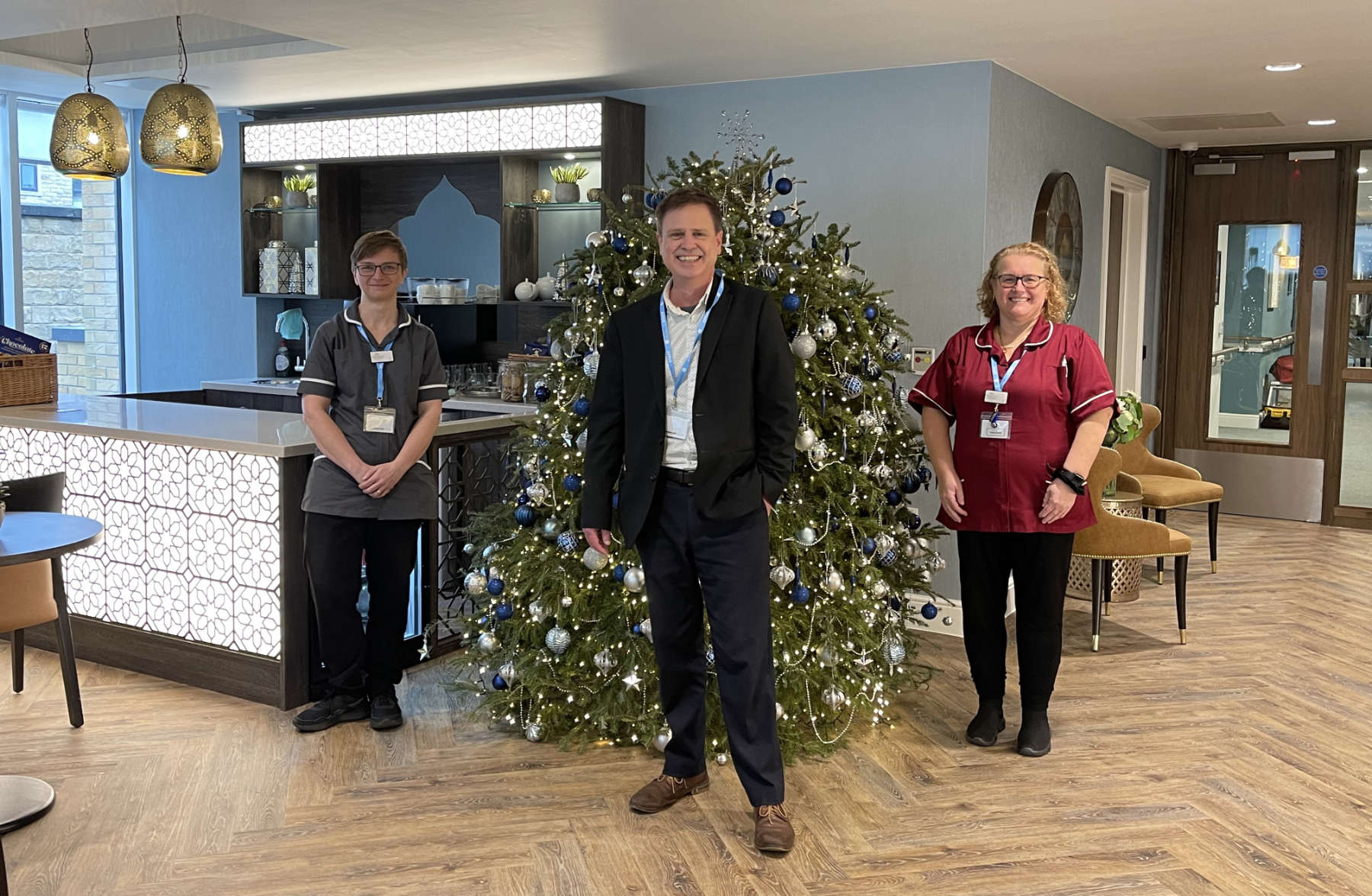 Nicola Goodsall our Deputy Manager, Nigel Allen our Home manager and Head of Housekeeping Tracey Avery