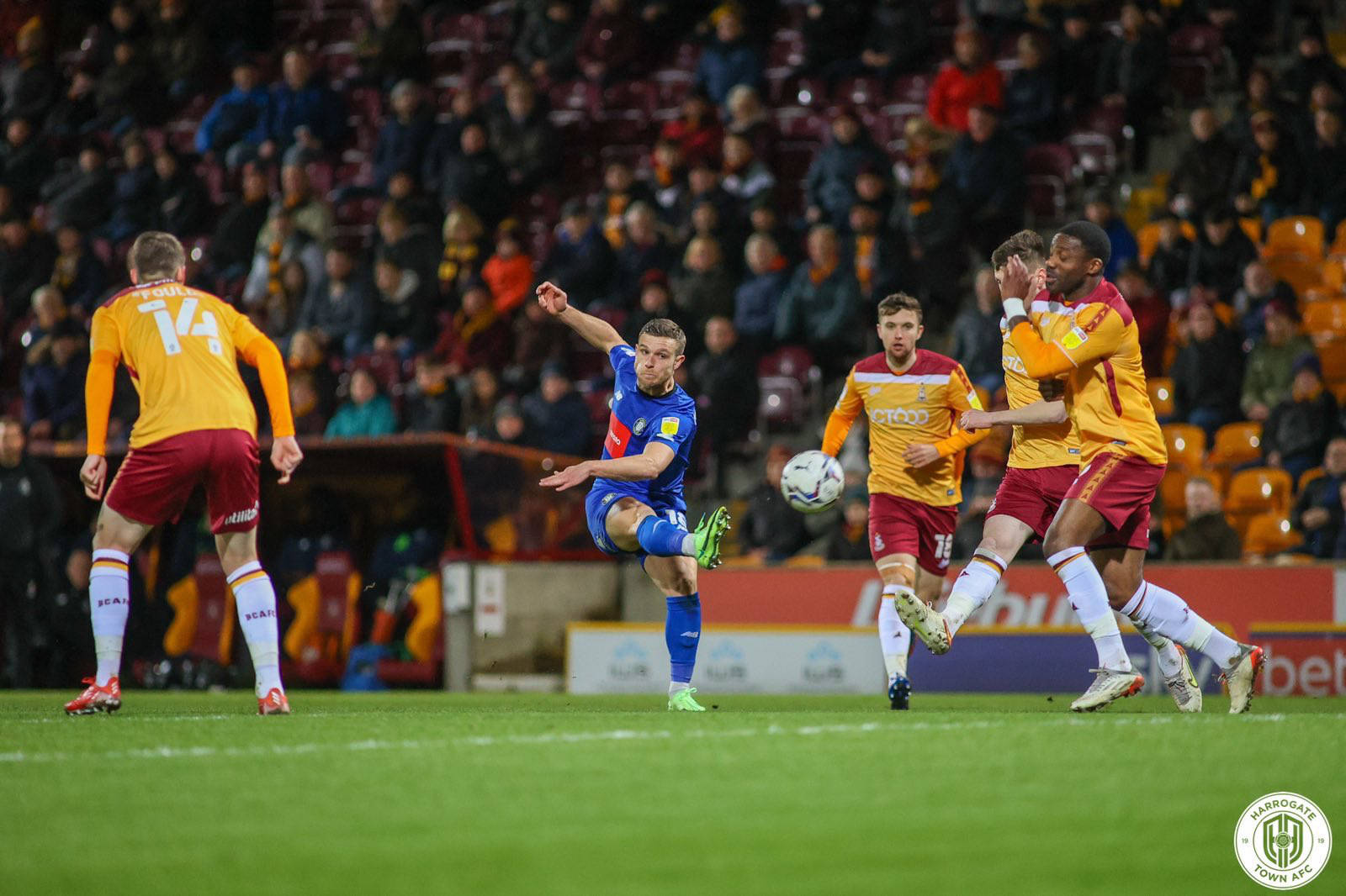 Bradford City 1-3 Harrogate Town