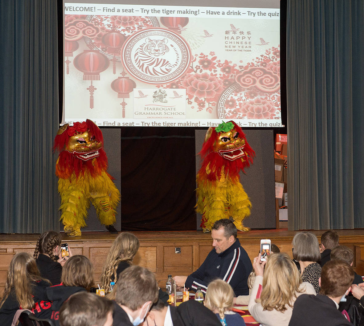 Harrogate Grammar School celebrates Chinese New Year