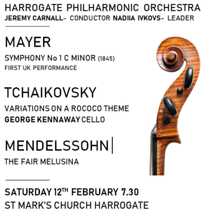 Harrogate Philharmonic Orchestra is delighted to introduce our first in a celebration of female composers