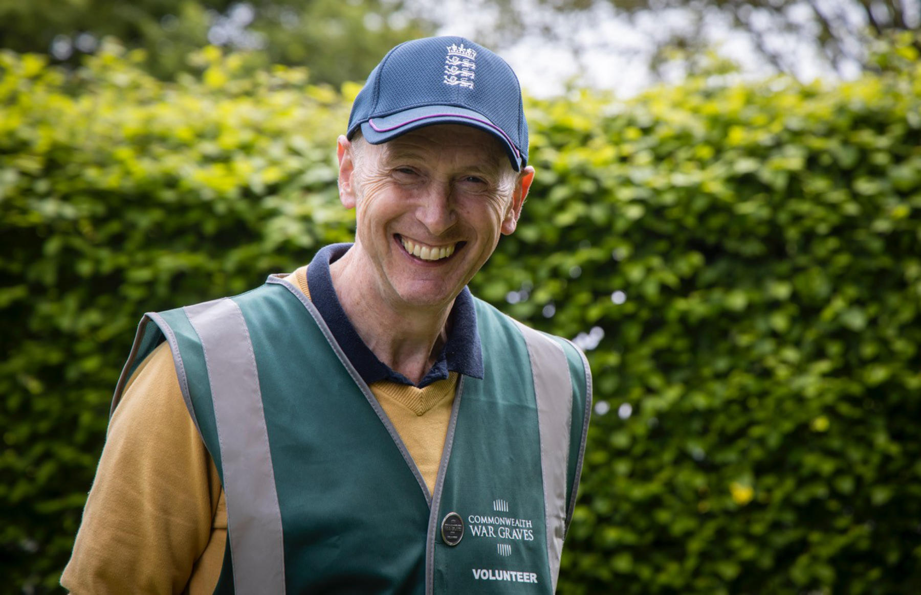 Andrew Thornton has been recognised for his work at the North Yorkshire cemetery and has been given the prestigious Spotlight award