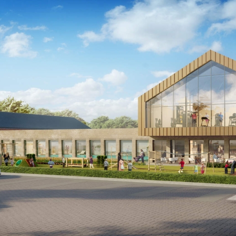 Knaresborough lesiure centre (artists impression)